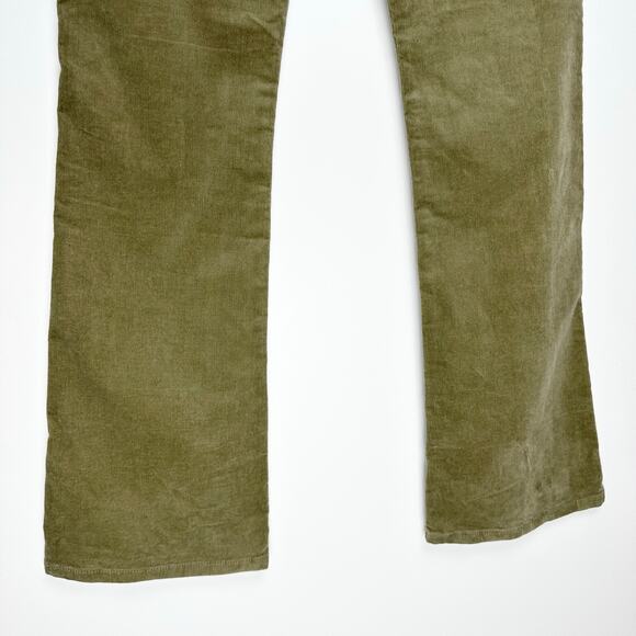 NWT Kut from the Kloth Karen Baby Bootcut Corduroy | Covert Green | SZ 6 - Picture 7 of 9